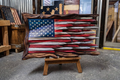 Handcrafted Battle-Worn Flag